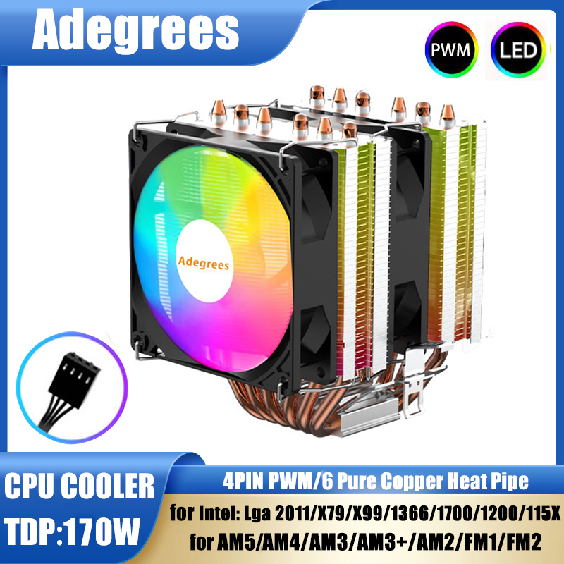 Air Cooler Cpu - Pendingin CPU Berpendingin Udara 90mm Kipas