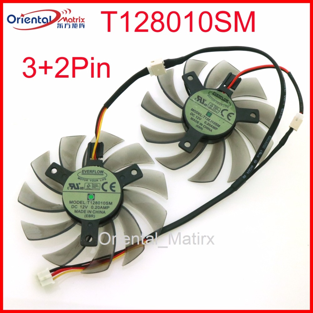 Cpu Fan - Gratis Pengiriman T128010SM 75 Mm DC12V