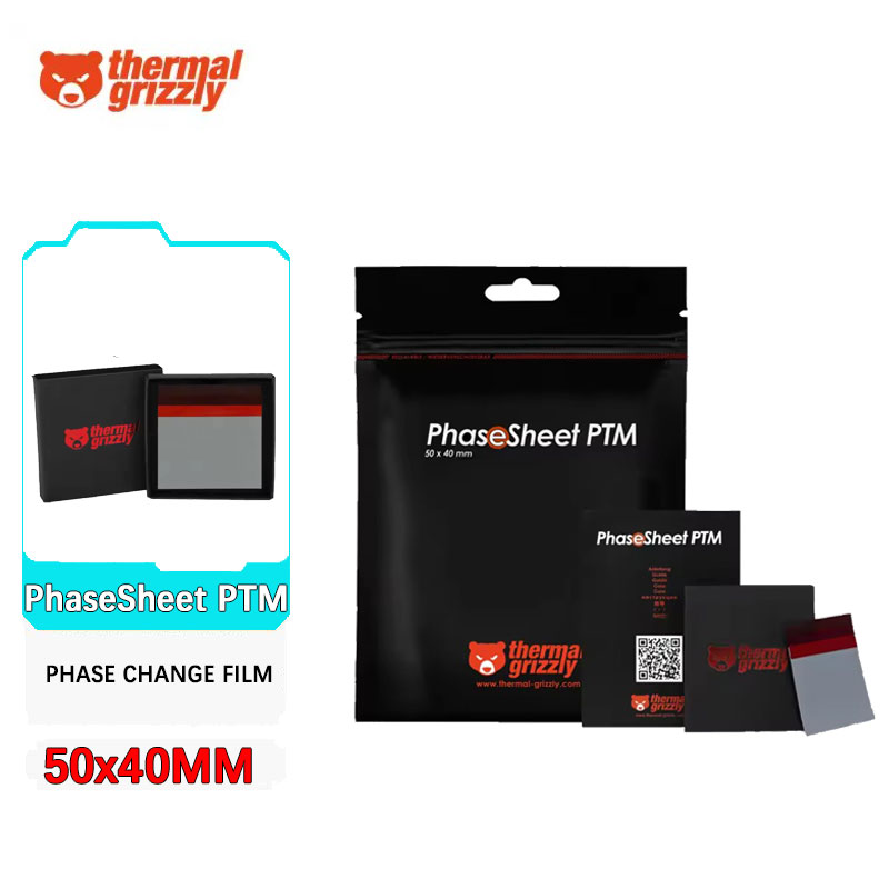 Thermal Paste - Lembar Fase Grizzly Termal Lembar Gemuk