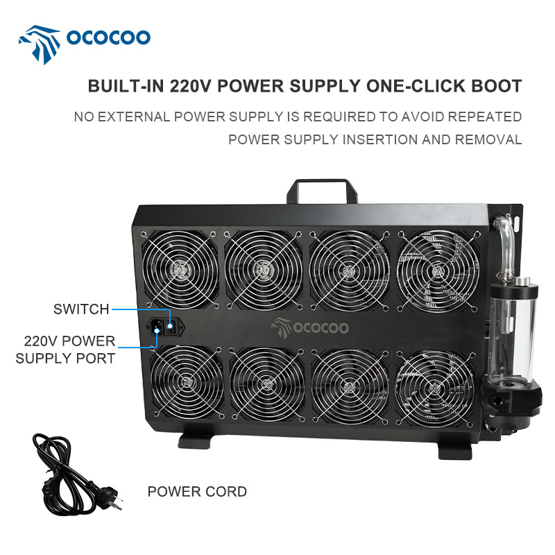 External Radiator Water Cooling Kit - OCOCOO BC5 Kit Pendingin Cairan AIO
