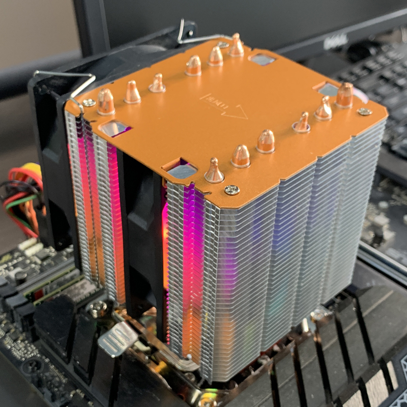 Pendingin CPU Berpendingin Uda - Air Cooler Cpu ulasan dan harga