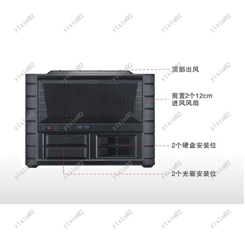 Casing Komputer Motherboard AT - Case Fan ulasan dan harga