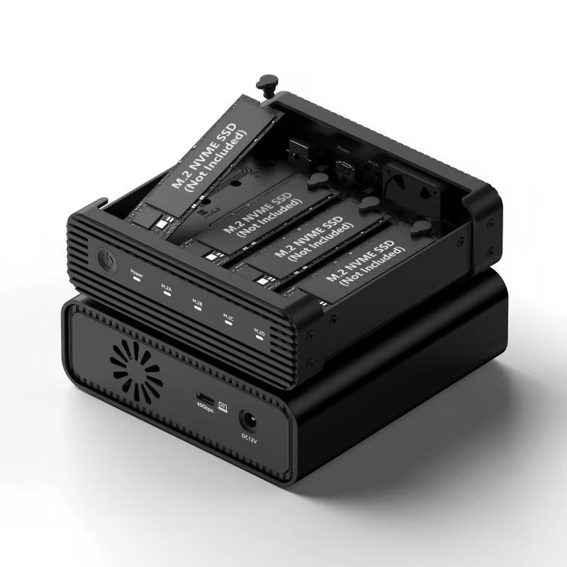 Casing Eksternal SSD NVME Alum - Case Fan ulasan dan harga