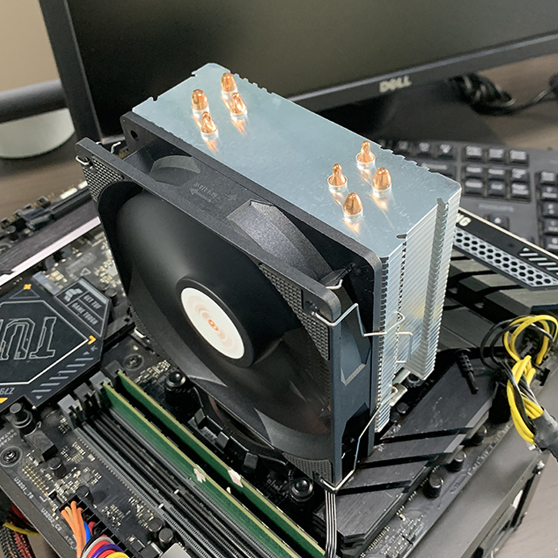 Pendingin CPU Menara X99 4 Hea - Cpu Heatsink ulasan dan harga