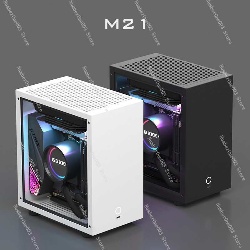 Casing Komputer Mini ITX M21 / - Aio Liquid Cooler ulasan dan harga