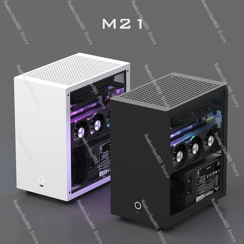 Casing Komputer Mini ITX M21 / - Aio Liquid Cooler ulasan dan harga